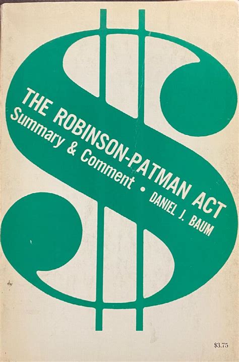 what does the robinson-patman act prohibit